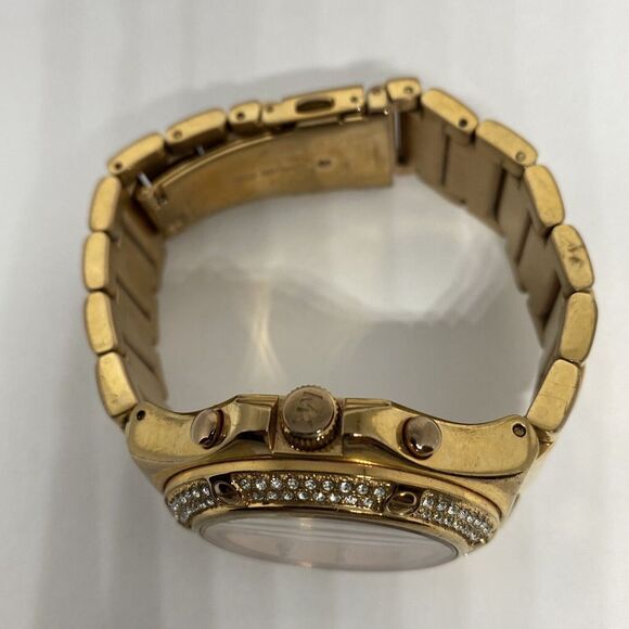 Michael Kors MK5450 Women's Stainless Steel Analog Gold Dial Genuine Watch MP701 - Picture 8 of 12